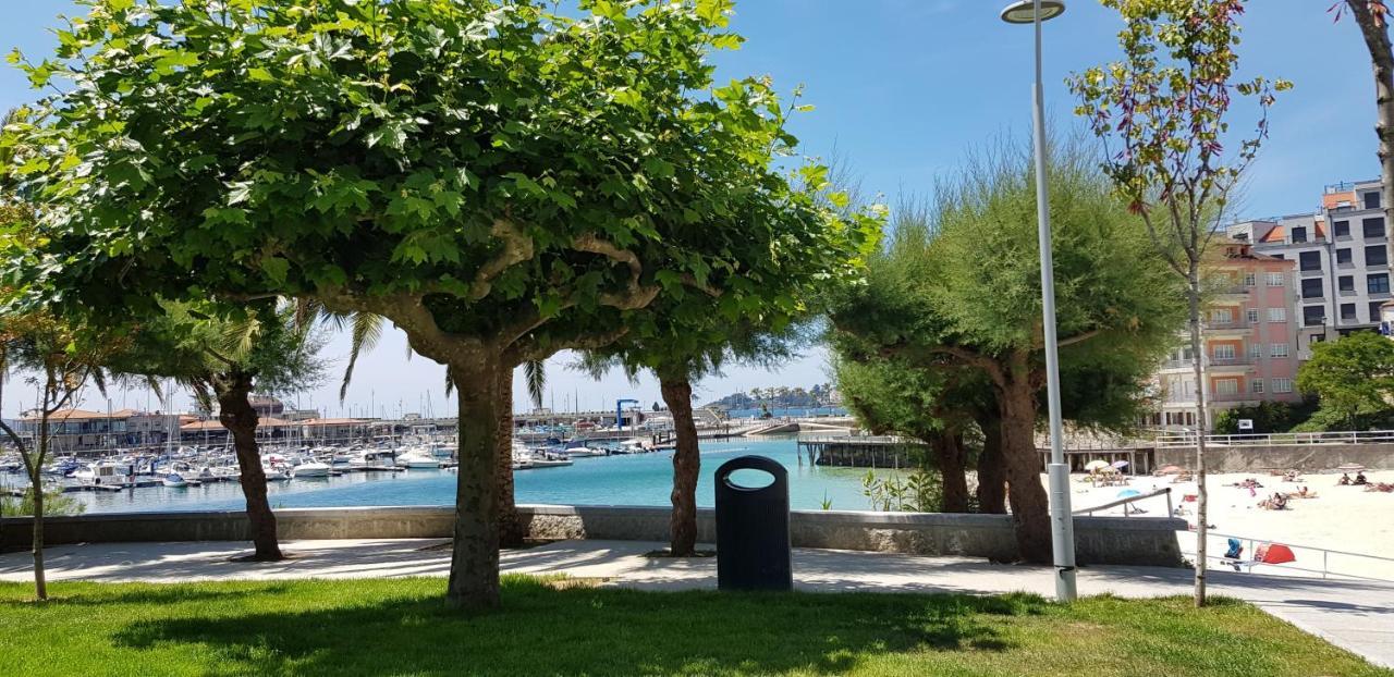 Piso Exterior A Escasos Metros De La Playa Panadeira Con Plaza De Garaje Apartment Sanxenxo Exterior foto